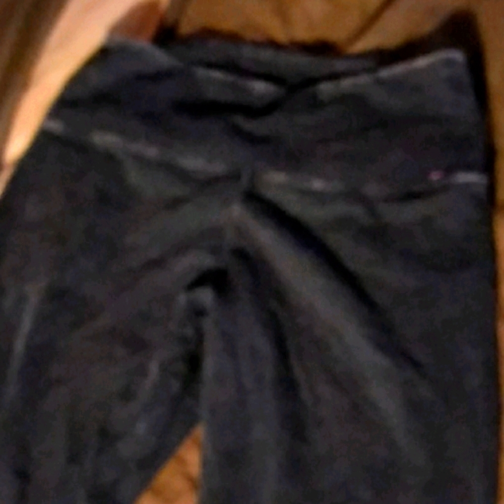 Pink stone washed leggings